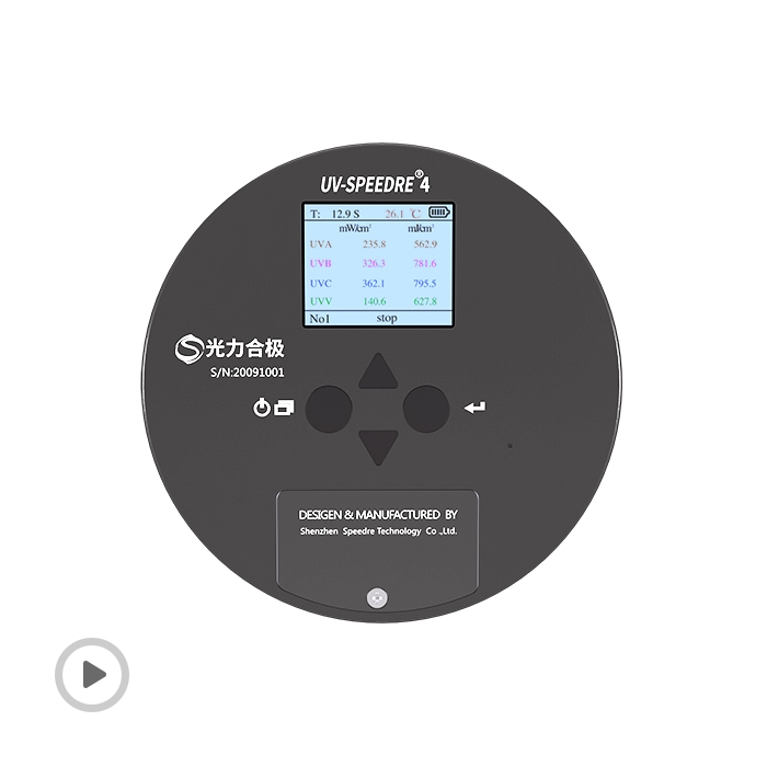  UV-SPEEDRE 4四通道UV能量辐照记录仪    演示视频